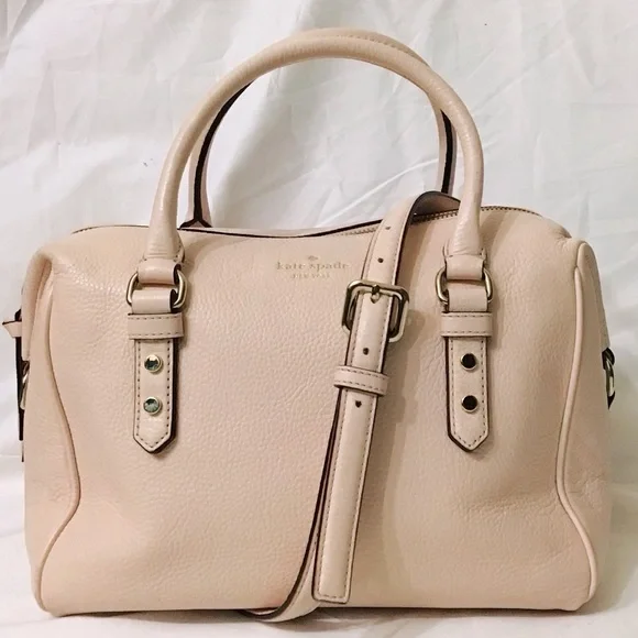 Kate Spade Light Pink Leather Satchel - Picture 2 of 12
